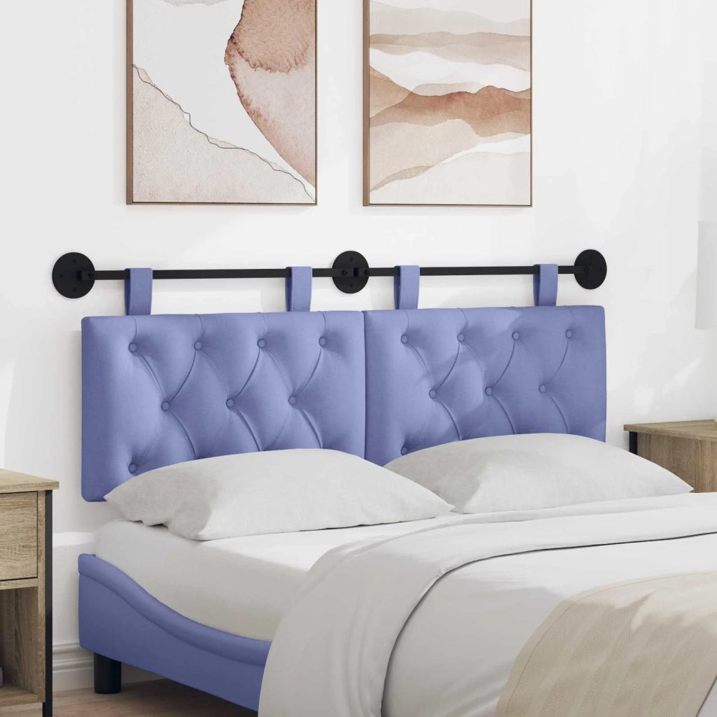 Testiera | Testata sospesa Blu jeans Tessuto