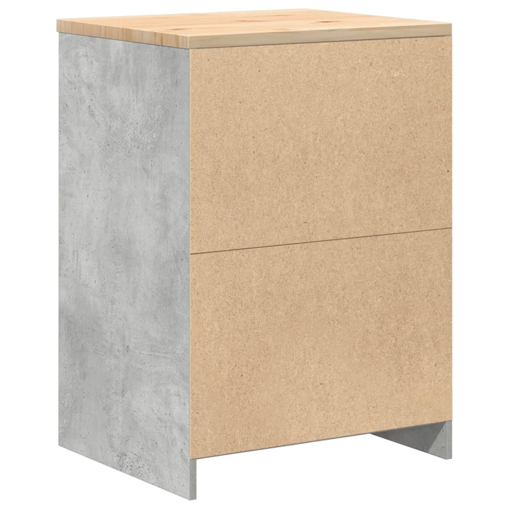 Armadietto da Garage Grigio cemento 60x51x85 cm CFW1112489