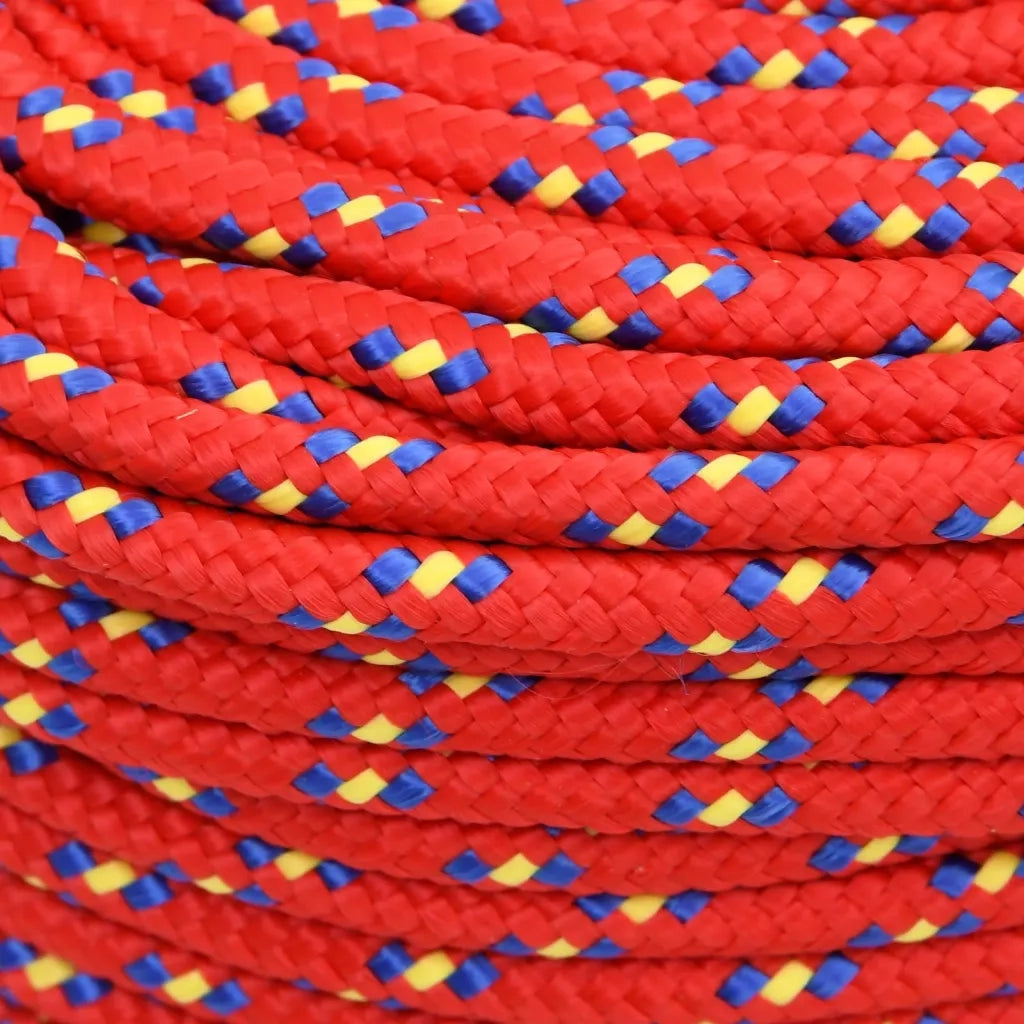 Corda per barca Rossa 8 mm 250 m in Polipropilene 152398