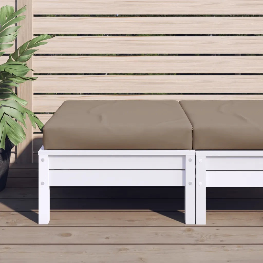 Cuscino per Pallet Tortora 60x60x6 cm in Tessuto Oxford 315084