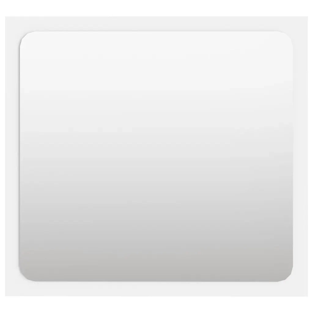 Set Mobili da Bagno 2 pz Bianco in Legno Multistrato 804773