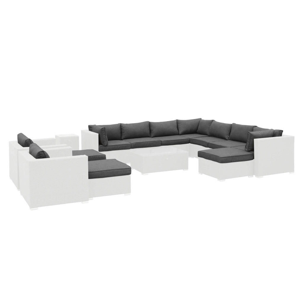 Set fodere per salotto tripoli, grigio