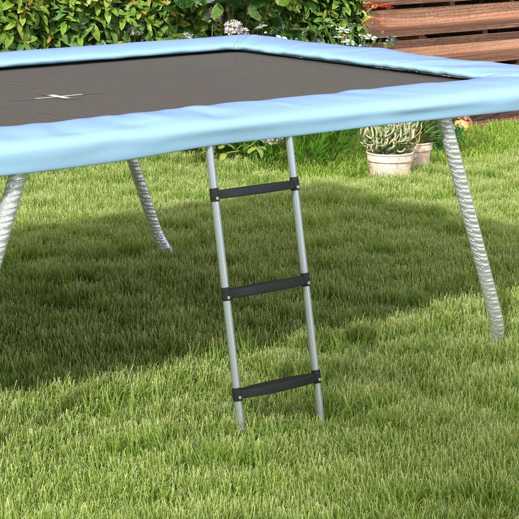 Scala per Trampolino 3 Marche ¨C Minimal ¨C Grigio 120 kg