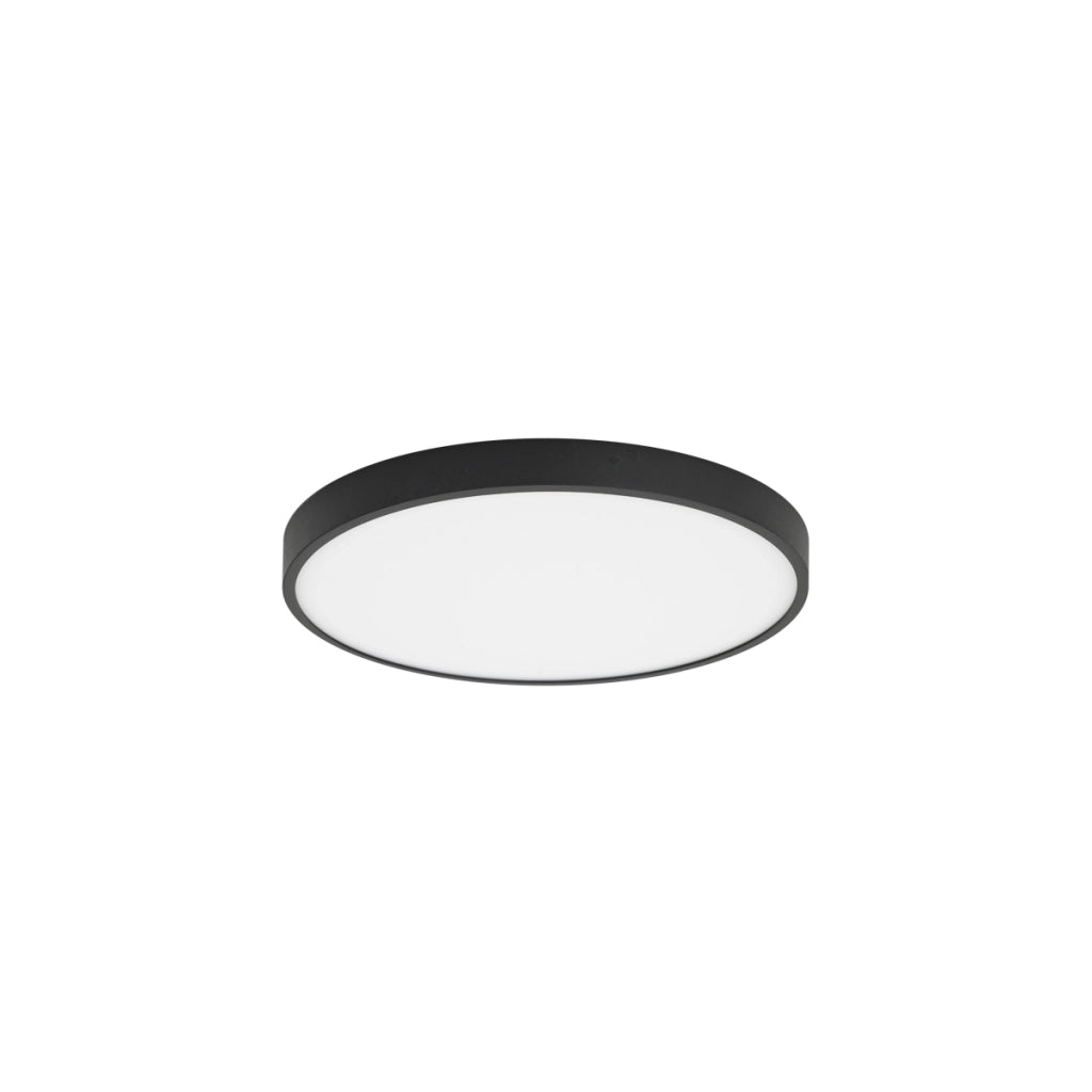 Plafoniera LED rotonda minimal b/n 30W 3000K Italux