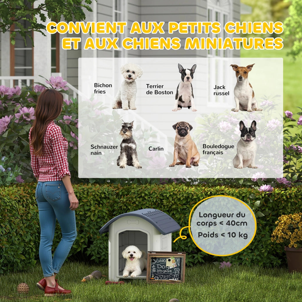 Casetta per Cani ¨C Minimal ¨C Grigio Plastica