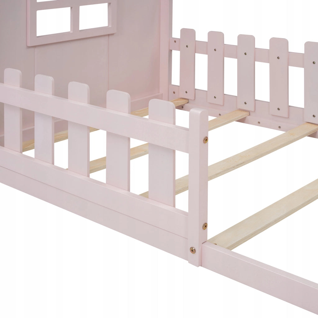 Letto singolo per bambini - Xylo - 90x200 - Rosa
