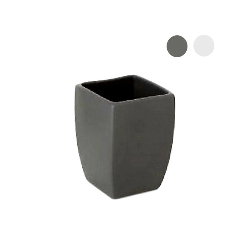 Bicchiere Bagno Thai Antracite Cm 7,5 H 10 Tatay