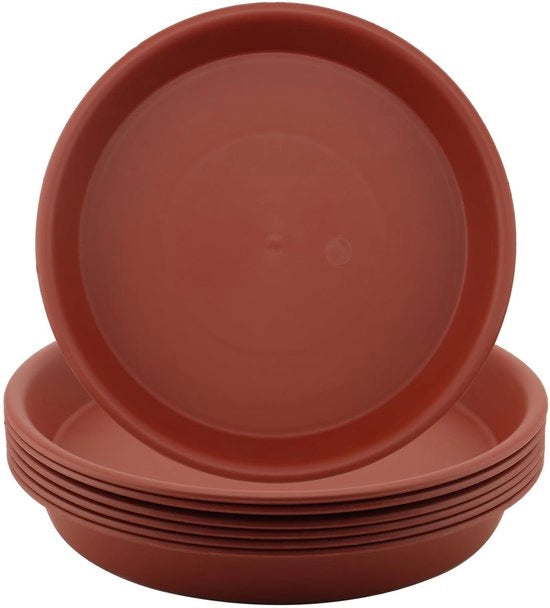 Piattaforma per piante 30 cm - Sostegno rotondo - Materiale terracotta - Materiale plastico - Per interni/esterni - Solido e impermeabile