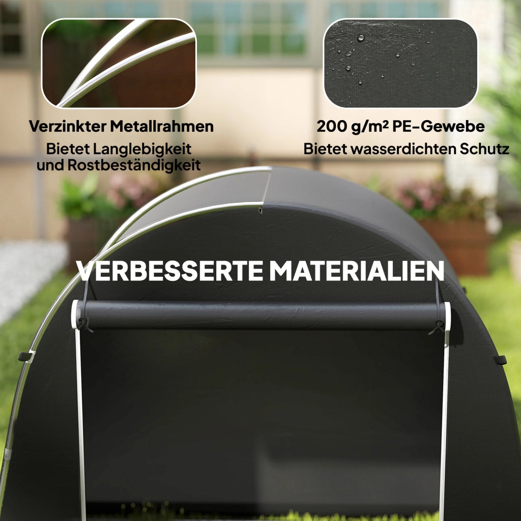 Capanno da giardino ¨C Minimal ¨C grigio scuro