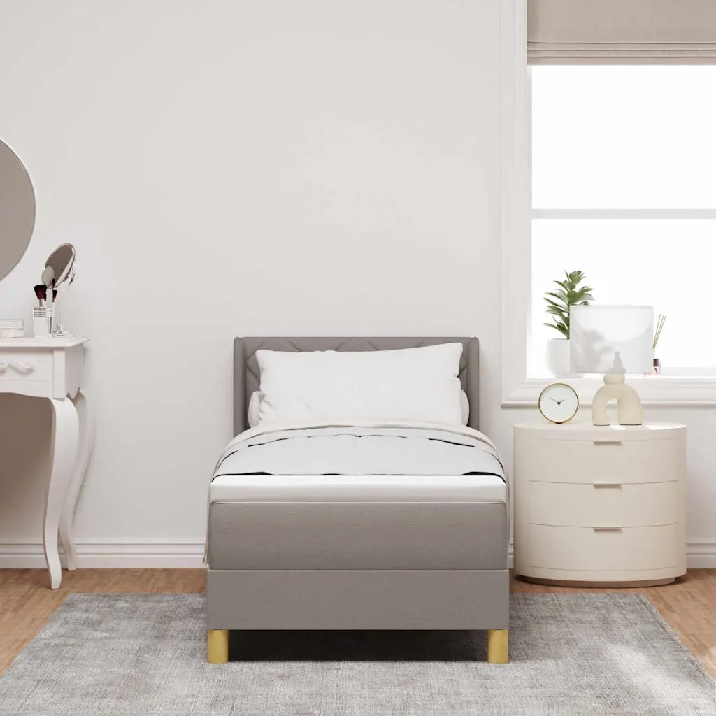 Letto a molle con cuscino Talpa 200 x 80 cm Tessuto 3341325
