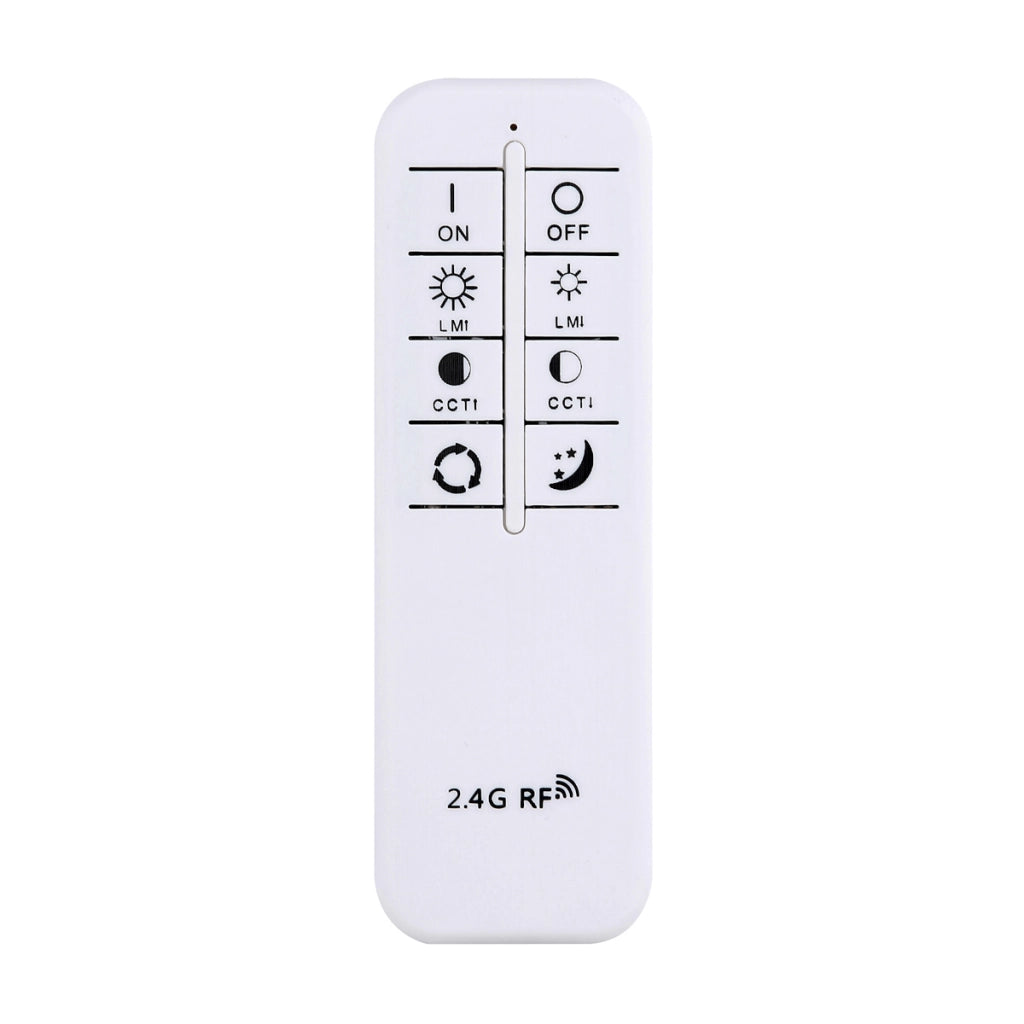 Plafoniera LED 58W bianca rotonda Ø50cm CCT telecomando