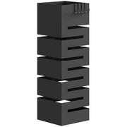 Portaombrelli ¨C Minimal ¨C Nero, Acciaio, 8 Posti