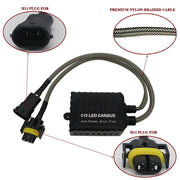 Trade Shop - Coppia Resistenze Cambus H11 Fari Decoder Led Errore Centralina Antisfarfallio -