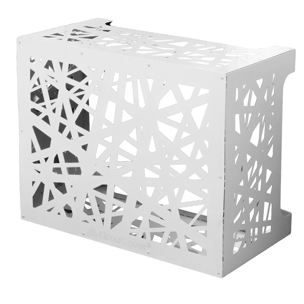 Copri Condizionatore 96x52x82 cm in Alluminio Glam L Bianco