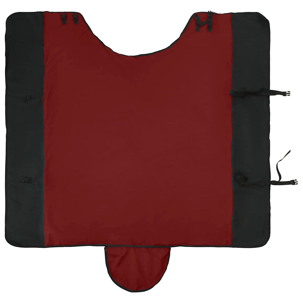 Coperta per Cavalli Verde Scuro e Nero 75 cm Poliestere 42013057