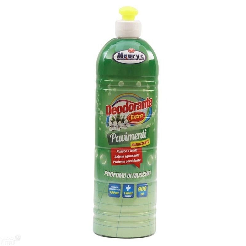 SET 2 PZ MAURY'S DETERGENTE PAVIMENTI 900 ML MUSCHIO BIANCO