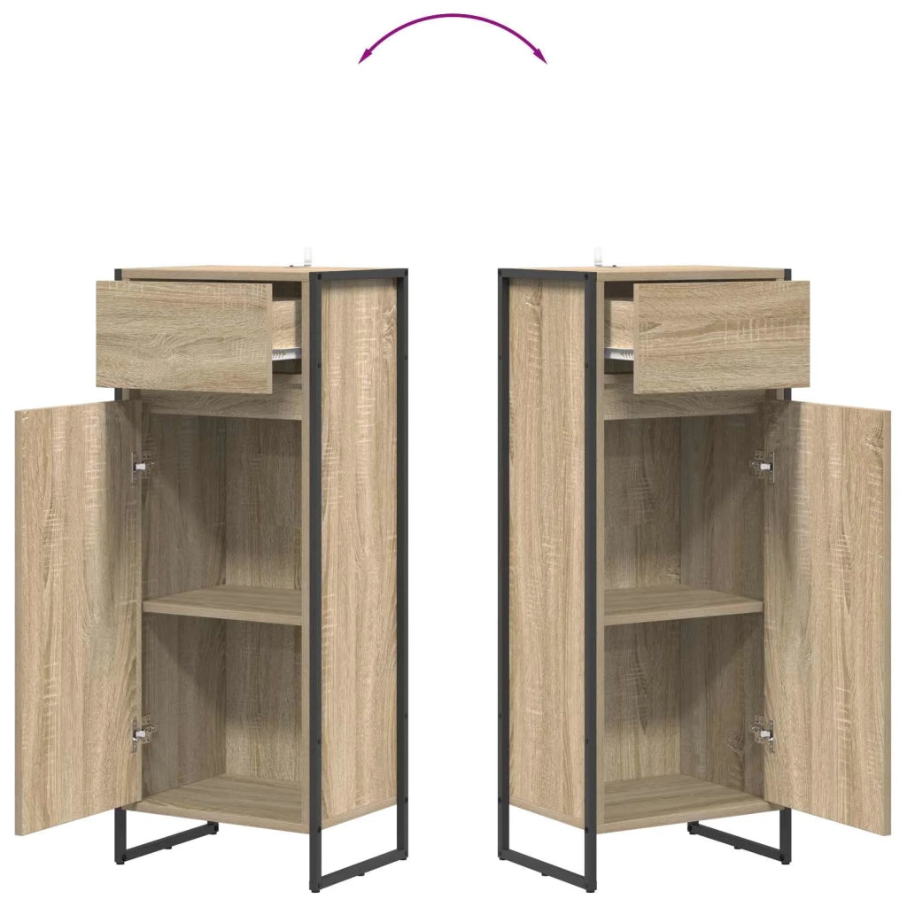 Mobile da Bagno Sonoma 40 x 30 x 100 cm Legno multistrato 886499