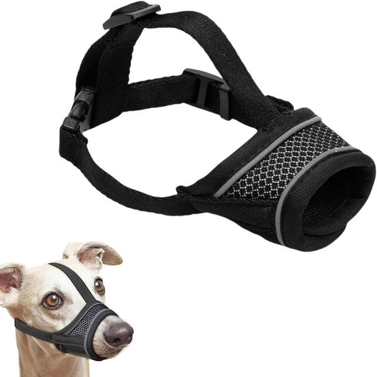 Mulkorf adattabile per cani per piccoli e medi cani (nero, M)