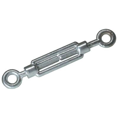 TENDITORE OCCHIOLO DOPPIO ZINCATO HAND - M12 O.MM 15- 5 pezzi