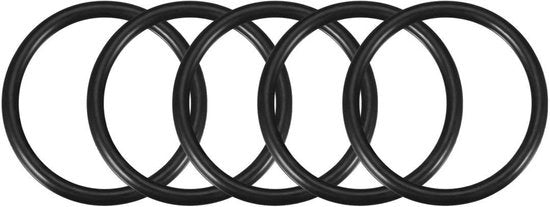 O-ring in Nitrilrubber - 52 mm di diametro esterno - 45 mm di diametro interno - 3,5 mm di spessore - Set di adegui - Adegui per impermeabilizzazione