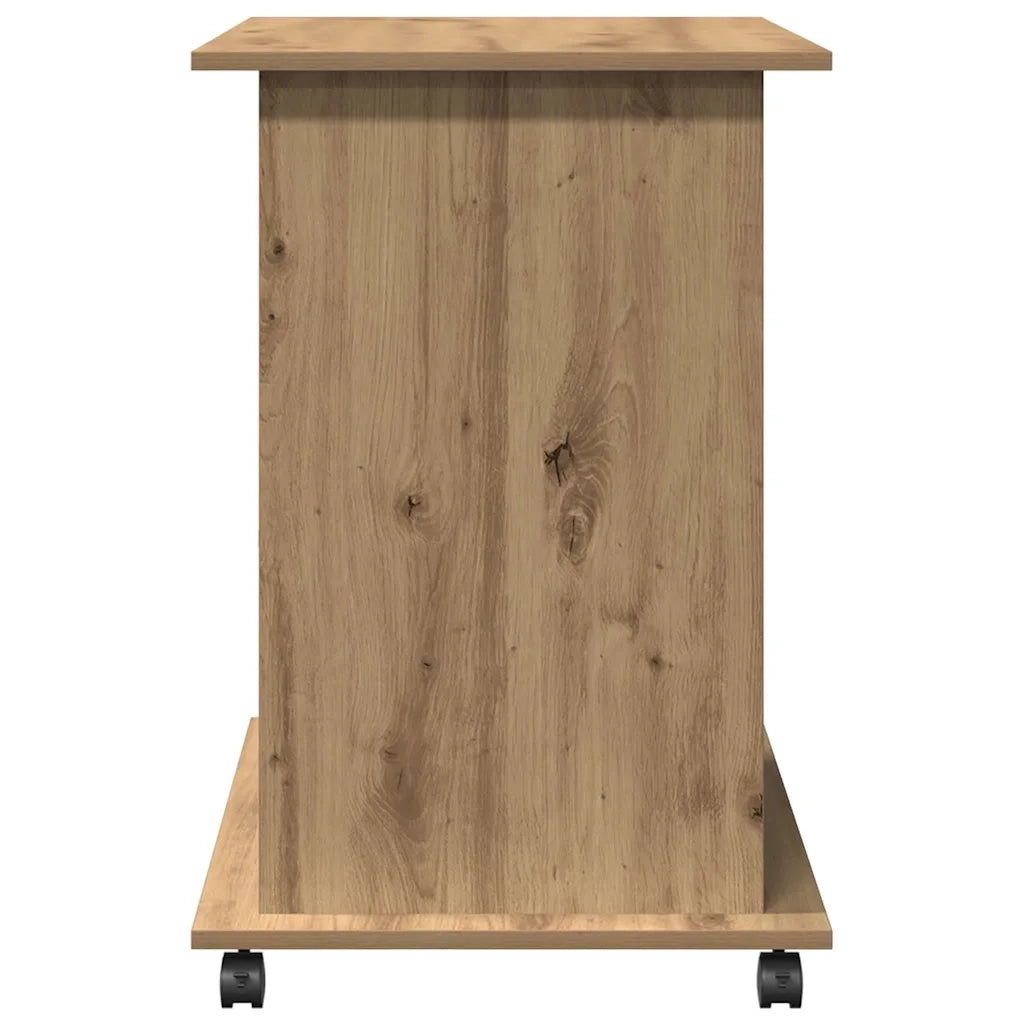 Scrivania | Tavolo da Ufficio Computer Rovere Artigianale Legno Multistrato