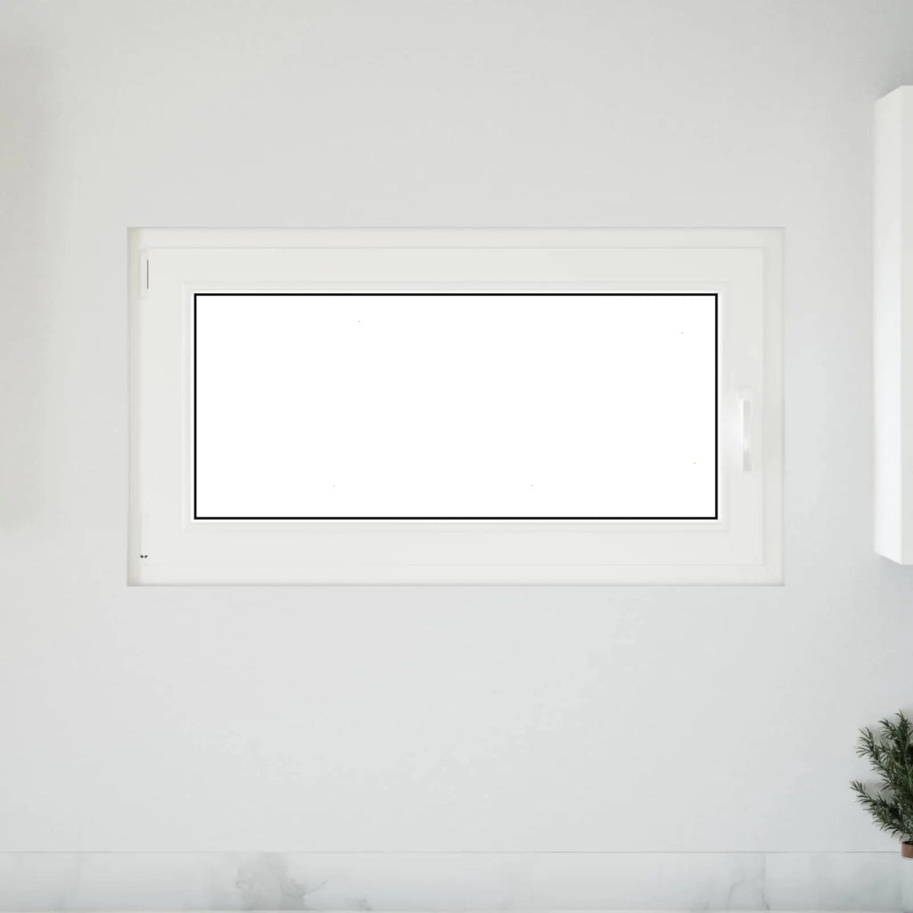 Finestra per Soffitta RISOR 110 x 50 cm PVC e Vetro Bianco CFW9043932