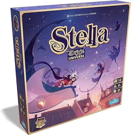 Asmodee - Stella: Dixit Universe, Gioco da Tavolo di Immaginazione e Fantasia, 3-6 Giocatori, 8+ Anni, Edizione in Itali
