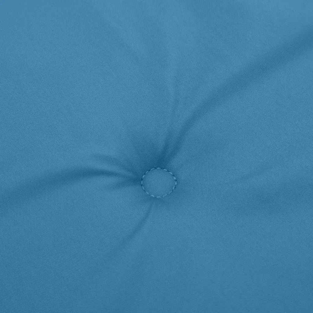 Cuscini Panca Giardino 2pz Blu Mélange 200x50x7 cm Tessuto 4002634