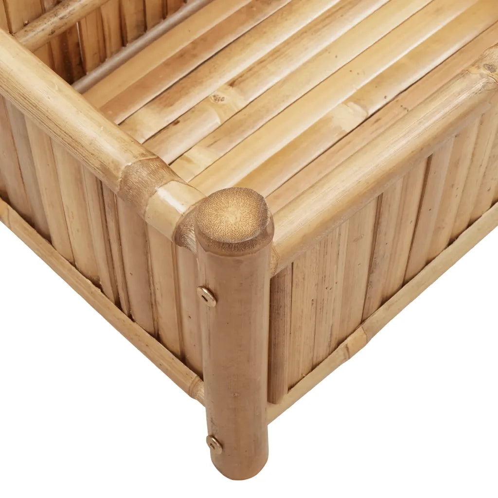 Fioriera-Vaso-Contenitore per Piante 100x30x25 cm in Bamb¨´