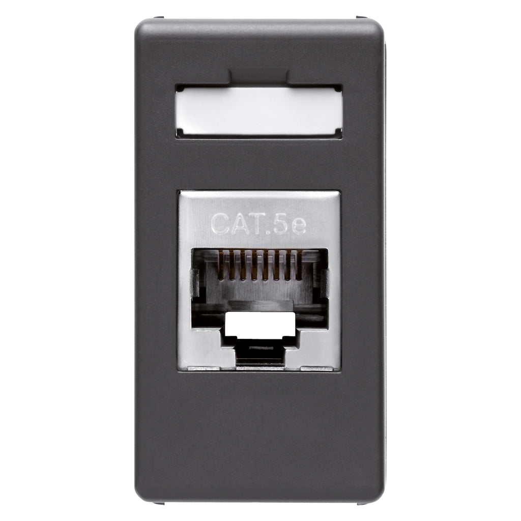 PRESA TELEFONICA RJ45 CAT 5E 'SISTEM' UTP - Nero - GEWISS
