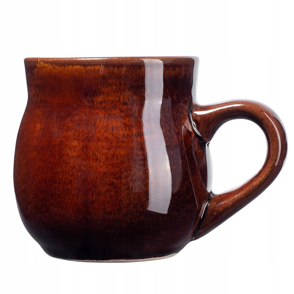 Set di 4 tazze da vin brulé KADAX da 250 ml con manico in gres.