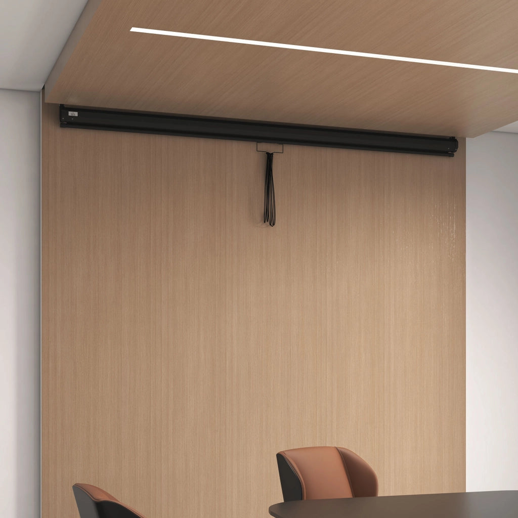Telo Proiettore 120 Pollici ¨C Minimal ¨C Bianco e Nero 244x183cm