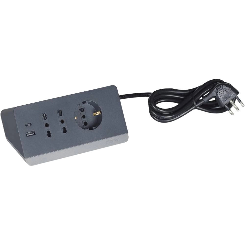 Multipresa da scrivania bticino con usb per ricarica veloce