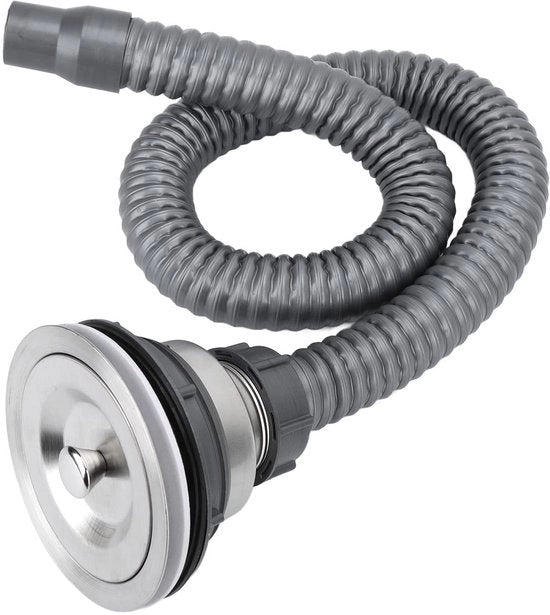 Zeef per Wastafel in Acciaio Inossidabile - Stopper per Wastafel - Filtro per Wastafel con Cassetta - Zeef per Wastafel e Doccia - Corrosione Resistente, Design Minimalista - Stopper per Wastafel Corrosione Resistente