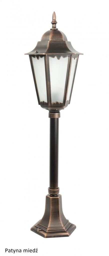 Lampada da giardino a stelo Retro nera 85cm E27 IP43