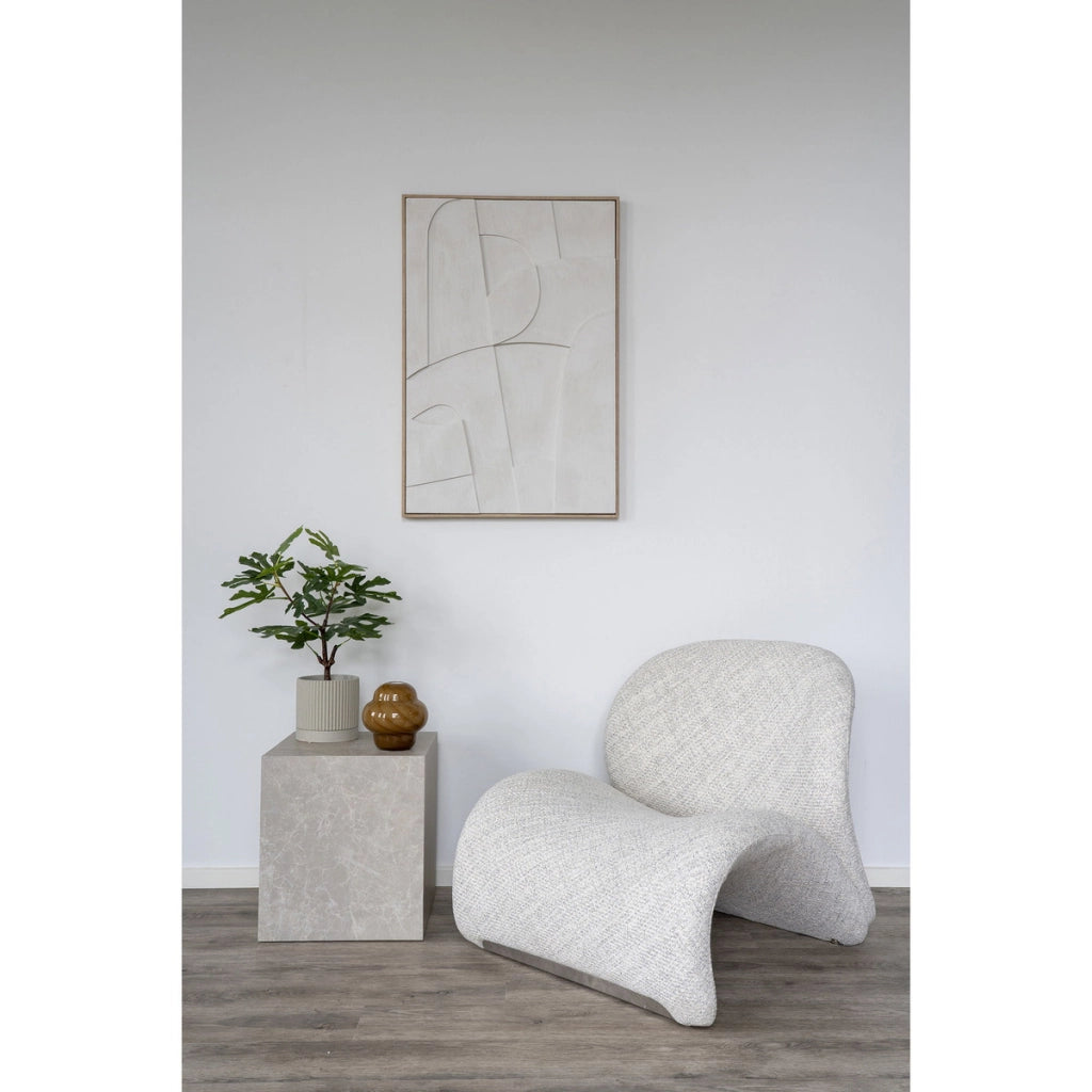 Tavolino Prague, Grigio, MDF, 40x40x45 cm
