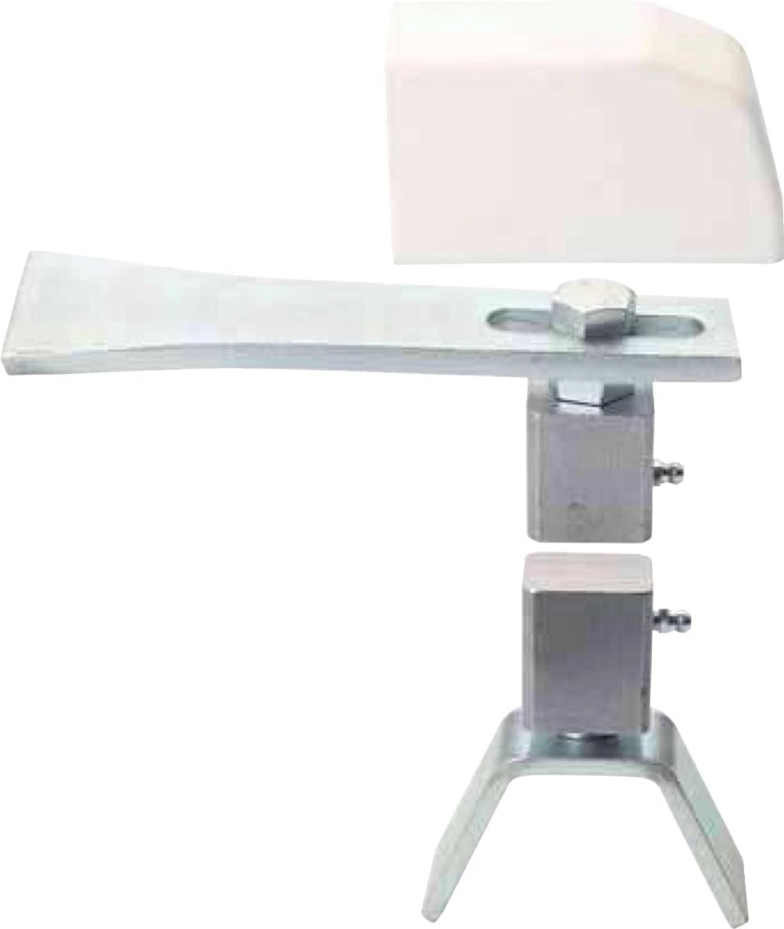 Clemenson Industria - Girevole per cancello metallico regolabile serie 400 - Tubo mm.50 x 50 - Pds vantail kg.150 -