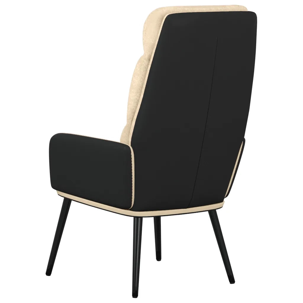 Sedia Relax Crema in Tessuto 341121