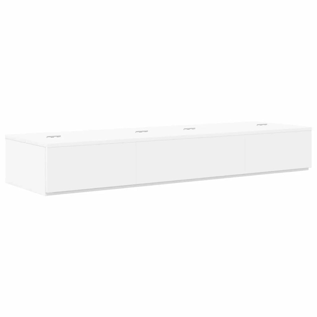 Scrivania studio Bianco 110 x 40 x 19,5 cm Legno ingegnerizzato 8006684