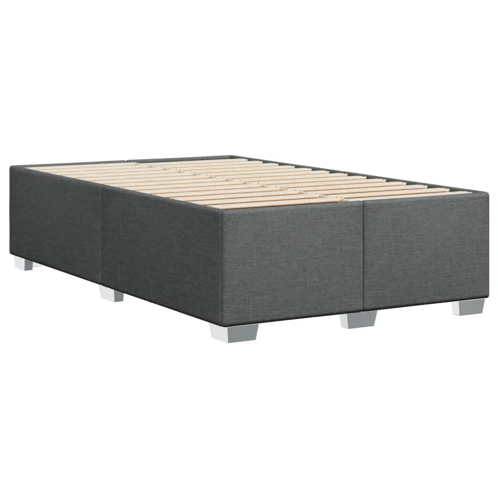 Giroletto senza Materasso Grigio Scuro 120x190 cm in Tessuto 3284458