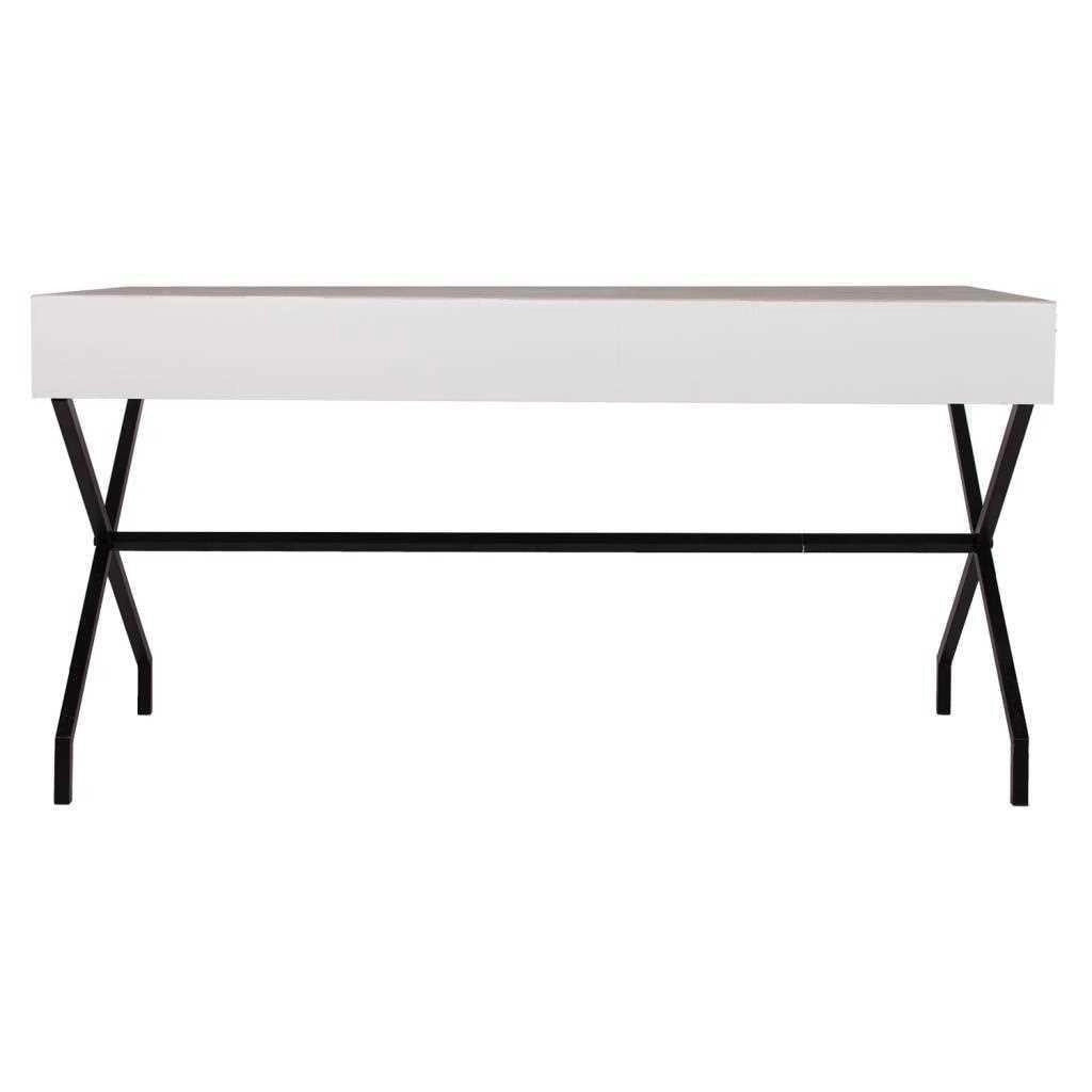 Tavolo in legno e metallo 160x80x80h