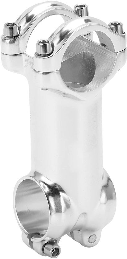 Manubrio da corsa in alluminio di alta qualità - regolabile - leggero - per bicicletta da corsa - 31,8x80mm - 28,6mm per forcella bicicletta