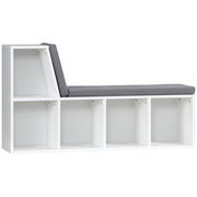 Libreria a 5 Ripiani Aperti ¨C Minimal ¨C Grigio Legno 108x30x60 cm