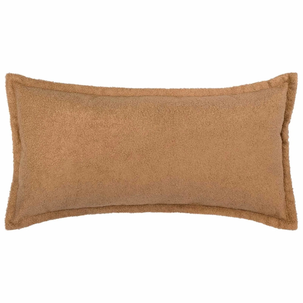 Federa 2 pcs HOUTEN Beige 40 x 80 cm Bouclé 918217