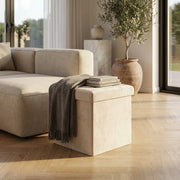 Pouf contenitore in velluto - VELVET