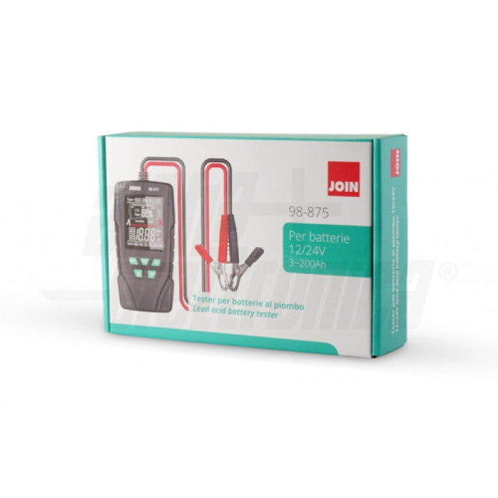 Tester per batterie al piombo 12V-24V
