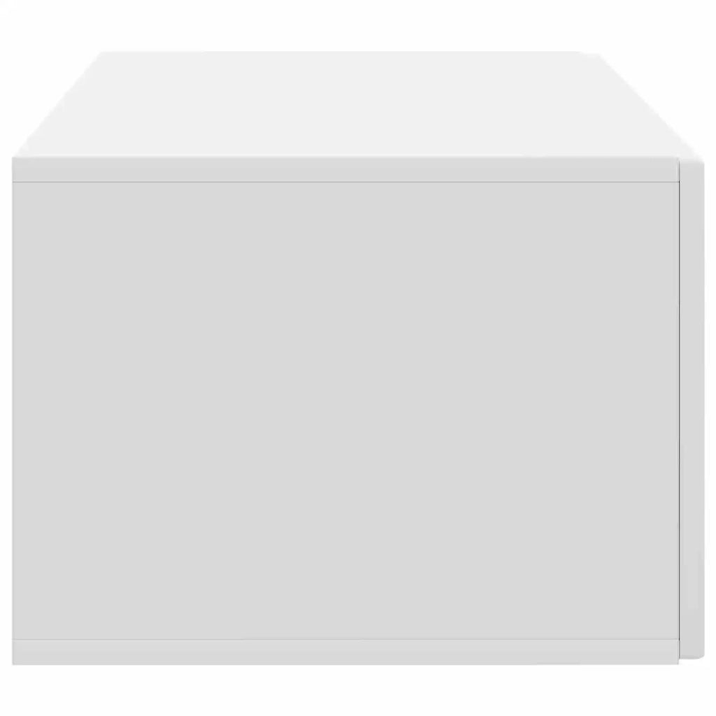 Mobile Porta TV da Muro Bianco 59,5 x 41 x 30 cm 898505