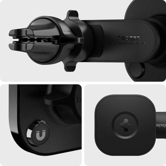 Autohouder Magnetico per Telefono Auto Airvent - iPhone 15 14 13 12 Pro Max Plus Mini Modelli - Nero