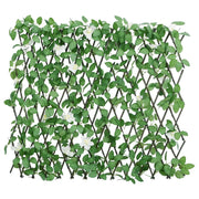 Traliccio Edera Artificiale Espandibile Verde 186x30 cm 366590