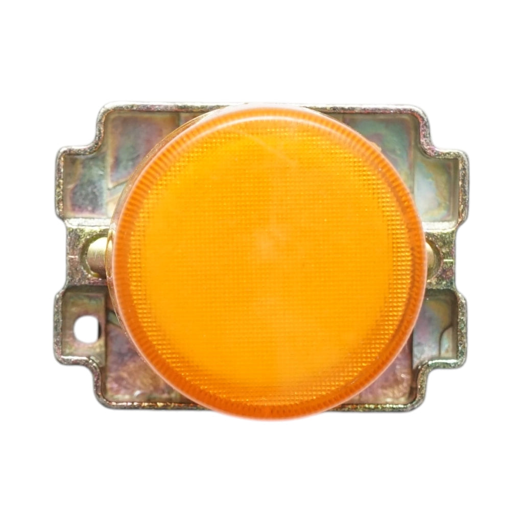 Pulsante indicatore LED giallo 220V LAY5 Breckner Germany